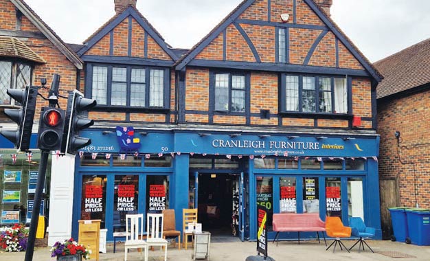 large retail premises to let in Cranleigh Surrey